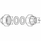 Комплект гаек для насоса WILO R11/2"-R1"GT (3XPART)+BOX-CHR Превью - Изображение 69189