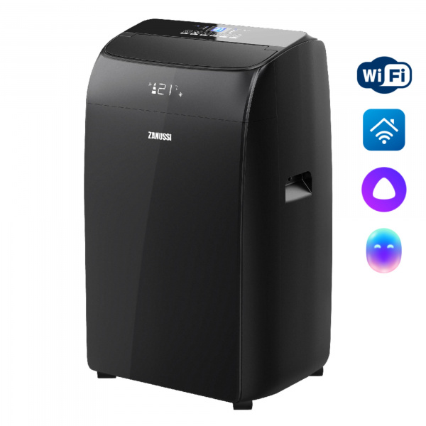 Кондиционер мобильный Zanussi Massimo Solar ZACM-09 NYK/N1 Black Галерея - Изображение 70881
