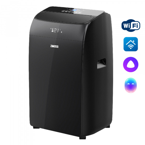 Кондиционер мобильный Zanussi Massimo Solar ZACM-12 NYK/N1 Black Галерея - Изображение 70929