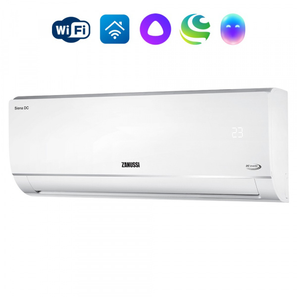 Сплит-система инверторного типа Zanussi Siena DC Inverter ZACS/I-09 HS/N1 комплект Галерея - Изображение 71661
