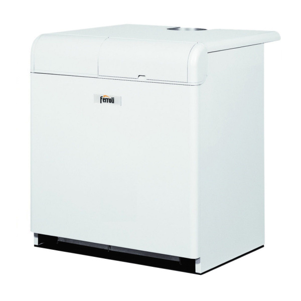 Котел газовый Ferroli PEGASUS 77 2S с чугунным теплообменником, напольный, 1 конт., откр.кам.сгор. Галерея - Изображение 96645