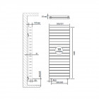 Радиатор Royal Thermo PianoForte Tower Noir Sable - 18 секц. Превью - Изображение 97329