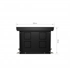 Конвектор внутрипольный Royal Thermo ATRIUM-150/200/2800-DG-U-DB Превью - Изображение 122997