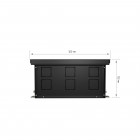 Конвектор внутрипольный Royal Thermo ATRIUM-150/300/2600-DG-U-LB Превью - Изображение 124617
