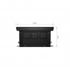 Конвектор внутрипольный Royal Thermo ATRIUM-110/200/2200-DG-U-LB Превью - Изображение 125894