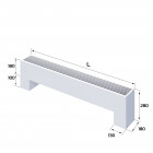 Конвектор напольный Royal Thermo STEP-180/180/1900-3-N-WT-LG-NA Превью - Изображение 180792