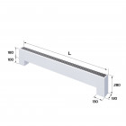 Конвектор напольный Royal Thermo STEP-180/130/1900-3-N-WT-LG-NA Превью - Изображение 180985