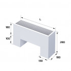 Конвектор напольный Royal Thermo STEP-180/180/500-3-N-WT-LG-NA Превью - Изображение 181189