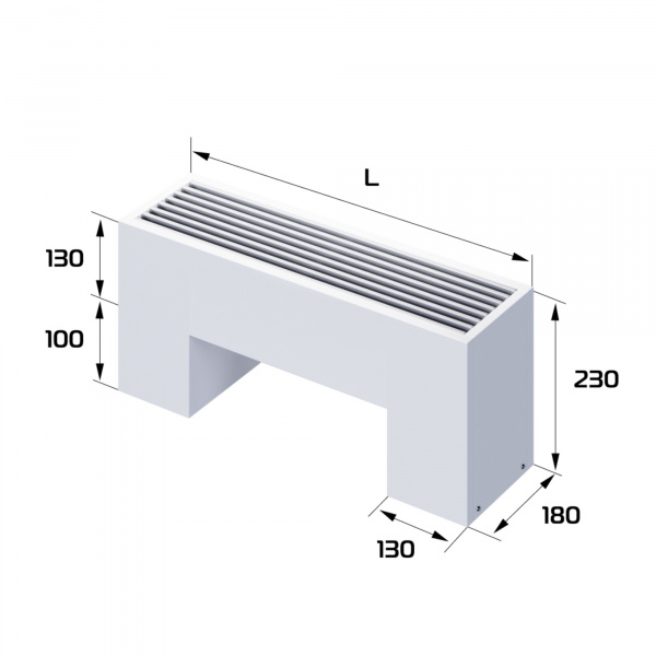 Конвектор напольный Royal Thermo STEP-130/180/700-2-N-WT-LG-NA Галерея - Изображение 181463