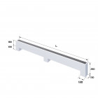 Конвектор напольный Royal Thermo STEP-180/130/2400-3-N-WT-LG-NA Превью - Изображение 181498