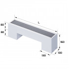 Конвектор напольный Royal Thermo STEP-80/130/700-1-N-WT-LG-NA Превью - Изображение 182230