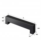 Конвектор напольный Royal Thermo STEP-180/180/900-3-N-BL-LG-BL Превью - Изображение 182634
