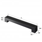 Конвектор напольный Royal Thermo STEP-80/180/1900-1-N-BL-LG-BL Превью - Изображение 182683