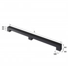 Конвектор напольный Royal Thermo STEP-80/130/2600-1-N-BL-LG-BL Превью - Изображение 182731