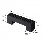 Конвектор напольный Royal Thermo STEP-80/130/700-1-N-BL-LG-BL Превью - Изображение 182992