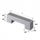 Конвектор напольный Royal Thermo STEP-80/130/600-1-N-SS-LG-NA Превью - Изображение 184283