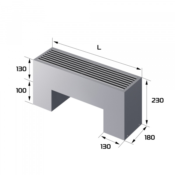 Конвектор напольный Royal Thermo STEP-130/180/500-2-N-SS-LG-NA Галерея - Изображение 184463