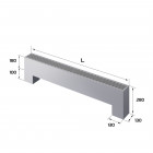 Конвектор напольный Royal Thermo STEP-180/130/900-3-N-SS-LG-NA Превью - Изображение 184499