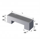 Конвектор напольный Royal Thermo STEP-80/180/500-1-N-SS-LG-NA Превью - Изображение 185604