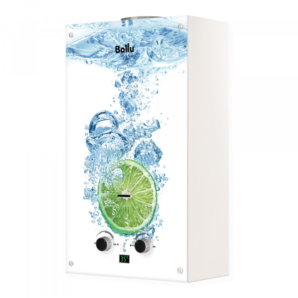 Колонка газовая Ballu GWH 10 Fiery Glass Lime Галерея - Изображение 60225