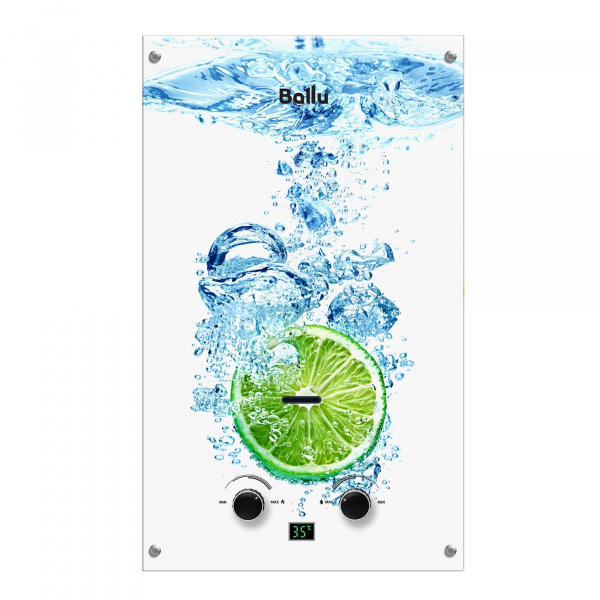 Колонка газовая Ballu GWH 10 Fiery Glass Lime Галерея - Изображение 60231