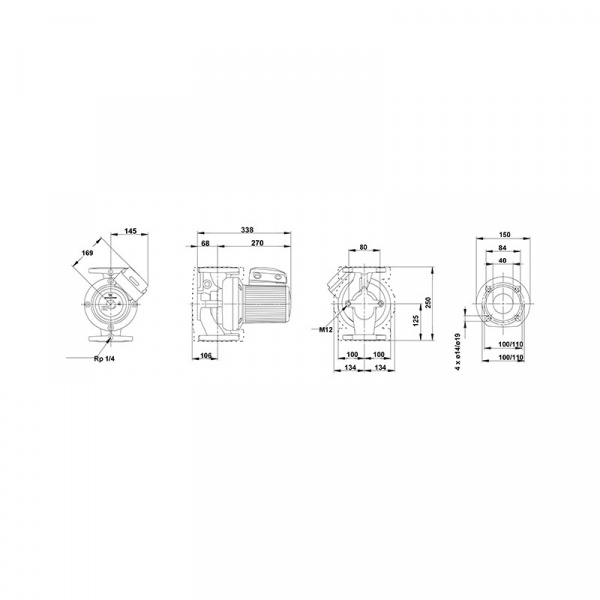 Насос циркуляционный Grundfos UPS 40-180 F (1х220) Галерея - Изображение 63321