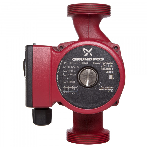 Насос циркуляционный Grundfos UPS 32-40 с гайками Галерея - Изображение 63543