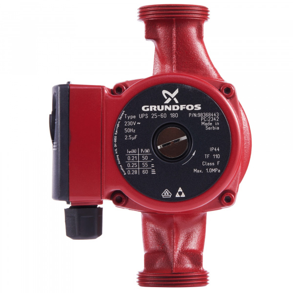 Насос циркуляционный GRUNDFOS UPS 25-60 EU Галерея - Изображение 63861