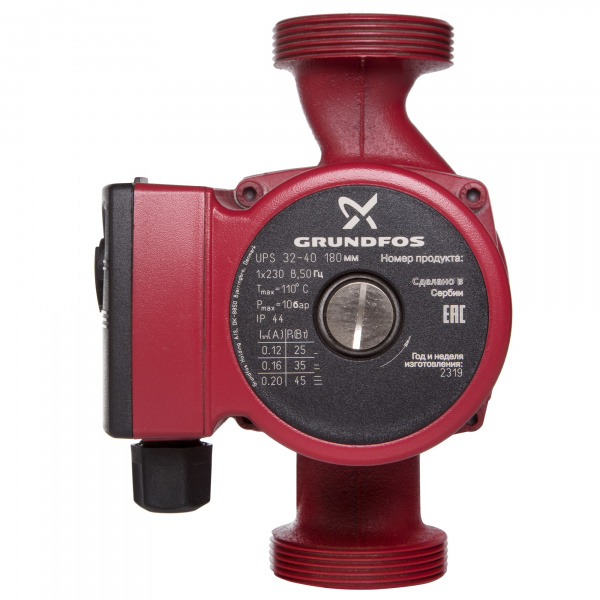 Насос циркуляционный GRUNDFOS UPS 32-40 EU Галерея - Изображение 63969