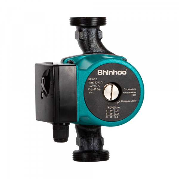 Насос циркуляционный Shinhoo BASIC S 25-4S 180 Галерея - Изображение 64743