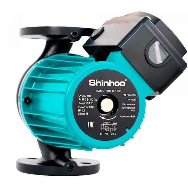 Насос циркуляционный Shinhoo BASIC PRO 40-14SF (3x380В) Галерея - Изображение 65403