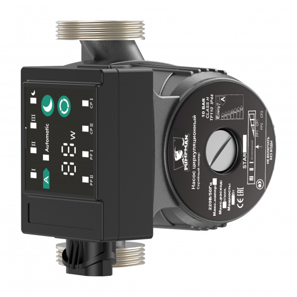 Насос PUMPMAN циркуляционный STAR25/6A-130(частотный,автонастройка,5-22Вт,6м,55л/мин,130мм,г. и каб) Галерея - Изображение 66465