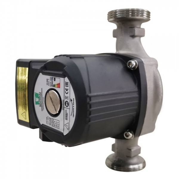 Насос PUMPMAN циркуляц. нерж, Pmax-100Вт, Hmax-6м, Qmax-55л/мин, 180мм, гайки, кабель, арт. GRS-SS25 Галерея - Изображение 66525