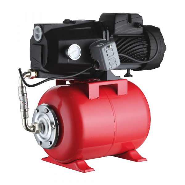 Станция насосная PUMPMAN чугун, 370Вт, Hmax-29м, Qmax-55л/мин, всас 9м, г/а 24л, арт. ATJET60 Галерея - Изображение 68397